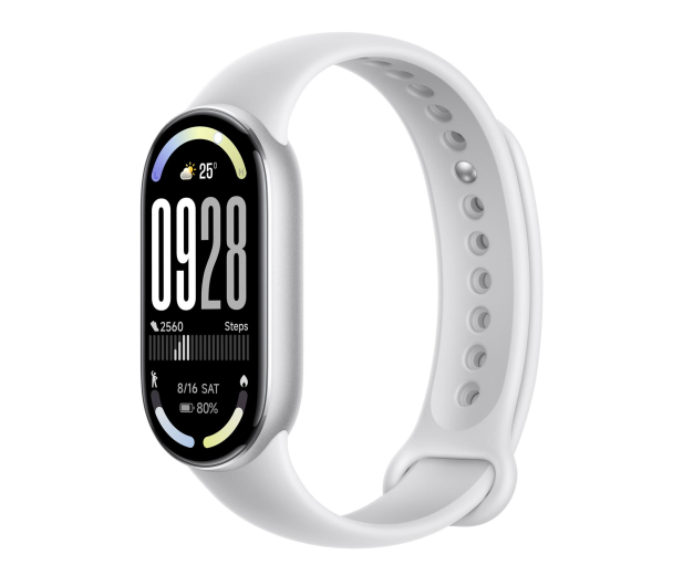 XIAOMI Smart Band 10 Srebny - 1342570 - zdjęcie